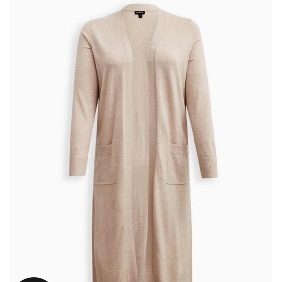 torrid sz 1X duster cardigan - Picture 4 of 9